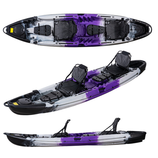 Fishing Kayak Sit On Top - 2+1 Seat Family Fishing Kayak Sit