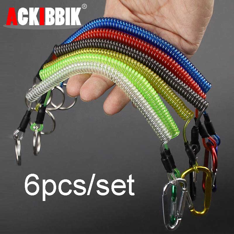 Ackibbik 6pcs Fishing Lanyard  – Fishing Kayak Paddle Leash Bewertung und Preis