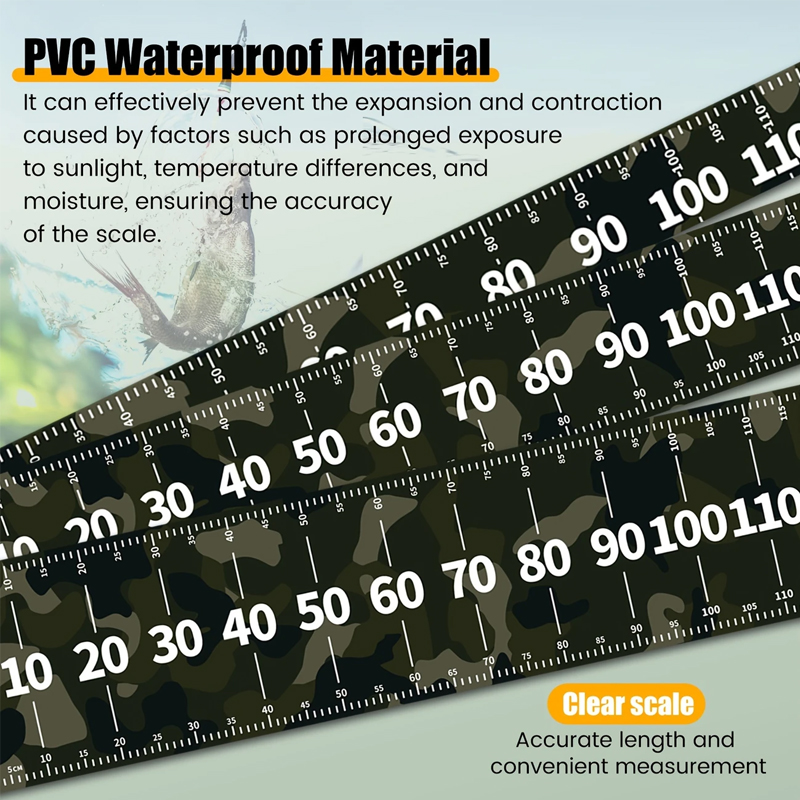 1pcs Fishing Ruler PVC Waterpr – Fishing Kayak Crate Bewertung und Preis