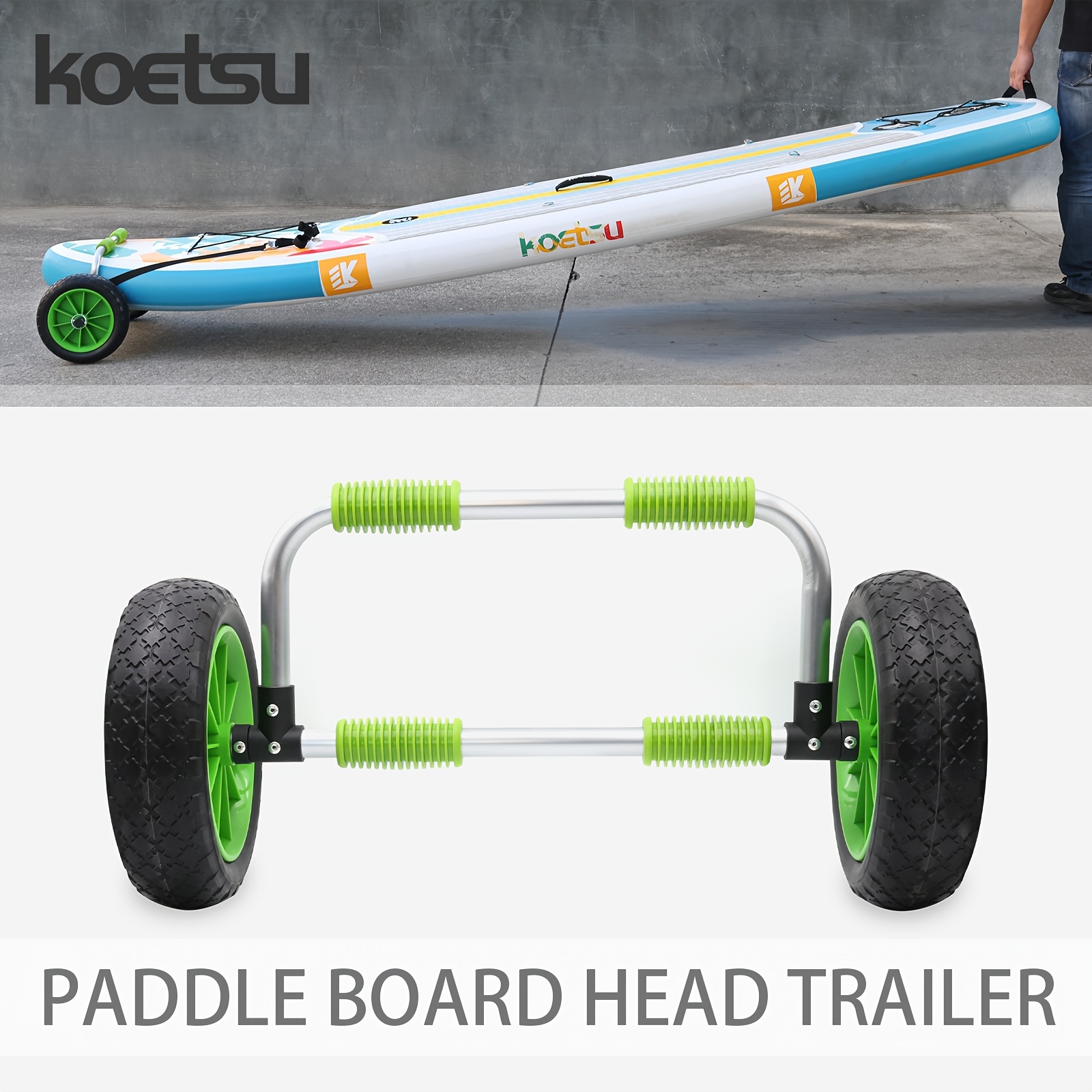 KOETSU Paddle Board Transport  – Fishing Kayak Cart Bewertung und Preis