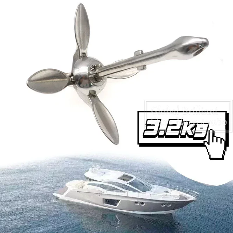 3.2KG/4KG Boat Stainless Steel – Fishing Kayak Anchor Bewertung und Preis