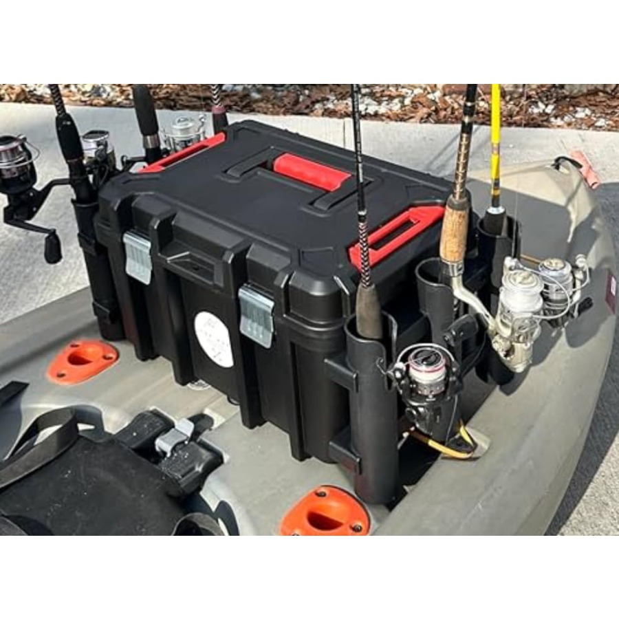 Kayak Fishing Crate - 6 Integr – Fishing Kayak Rod Holder Bewertung und Preis