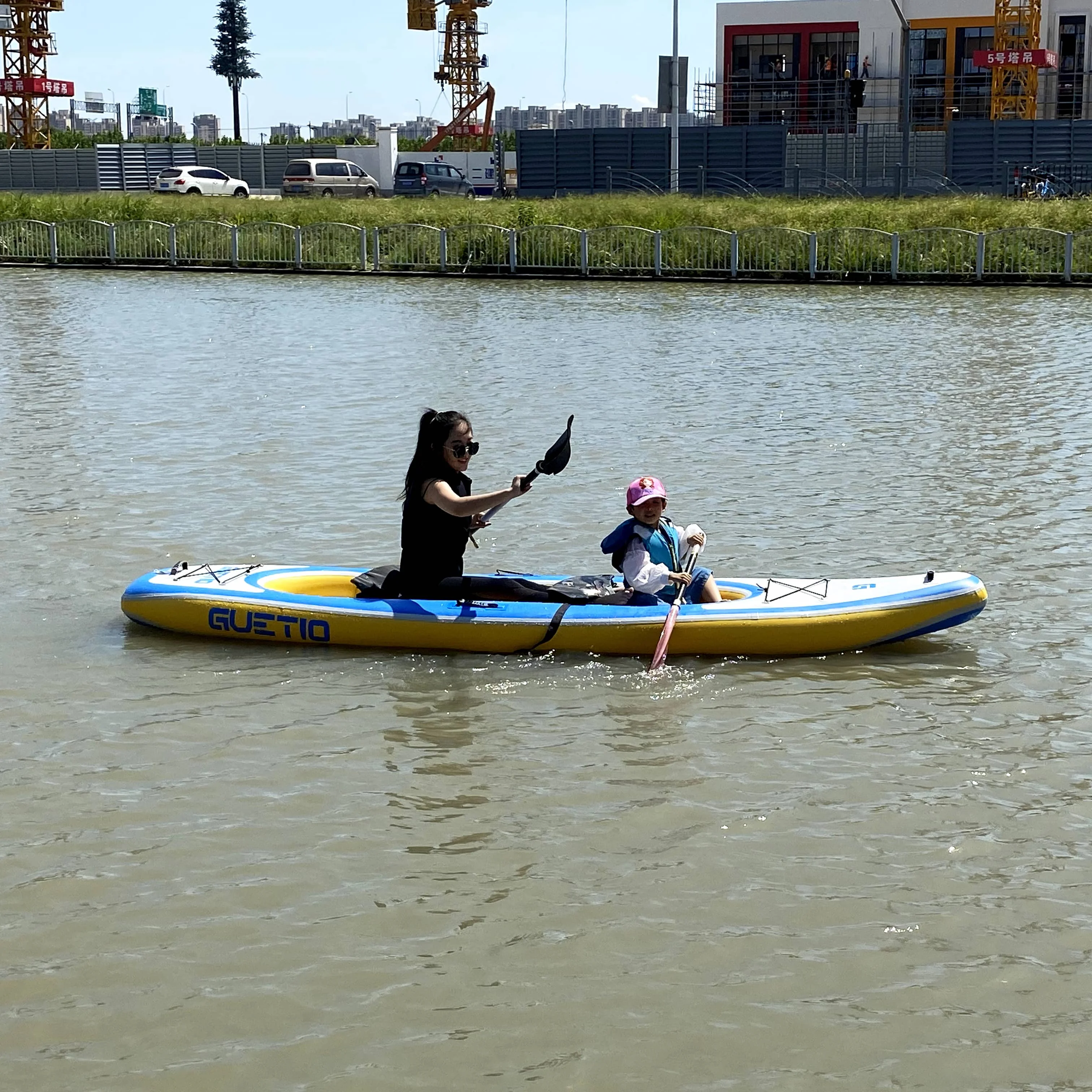 2 Person Factory Customized Fi – Fishing Kayak Paddle Bewertung und Preis