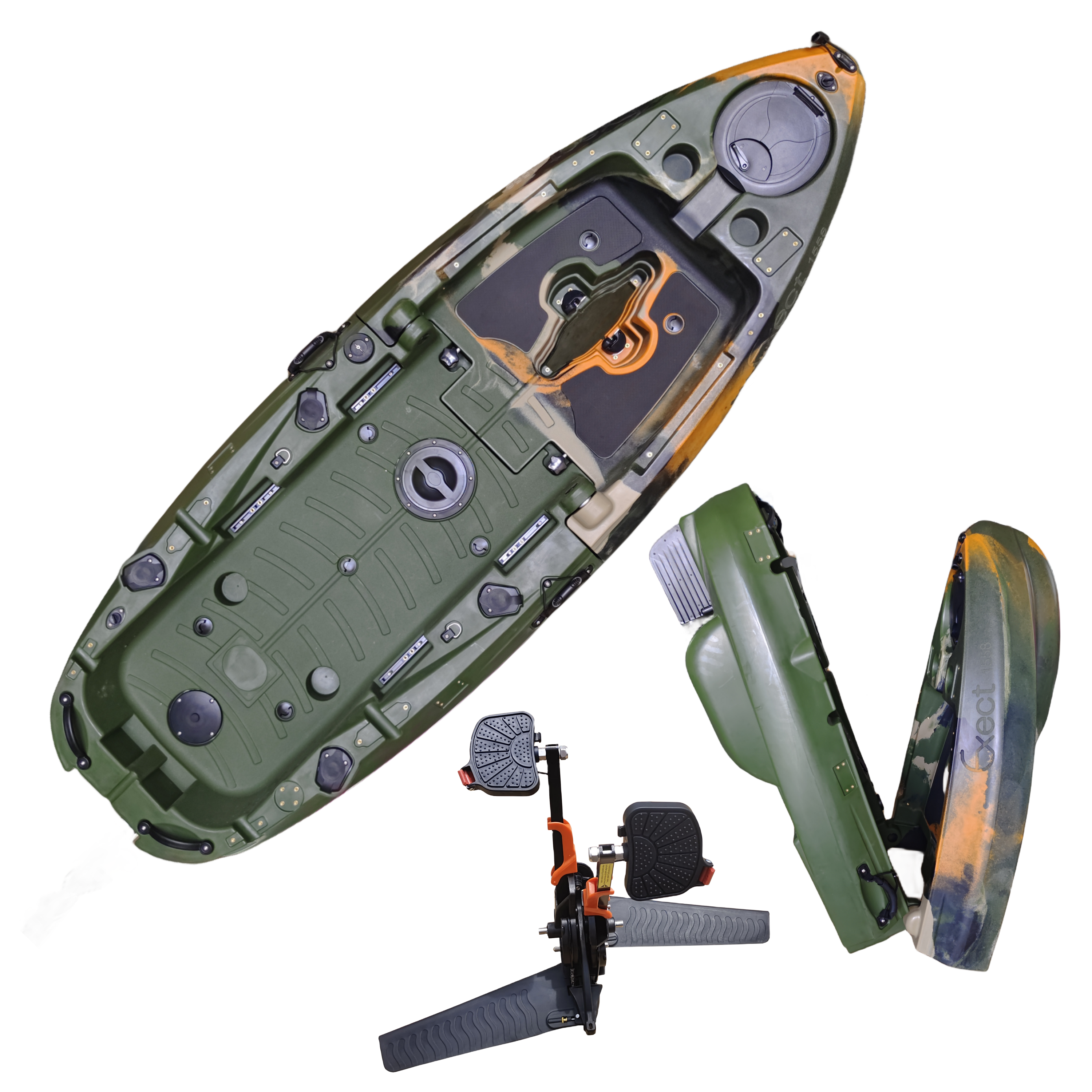 Plastic Kayak Pedal Kayak Fish – Fishing Kayak Seat Bewertung und Preis