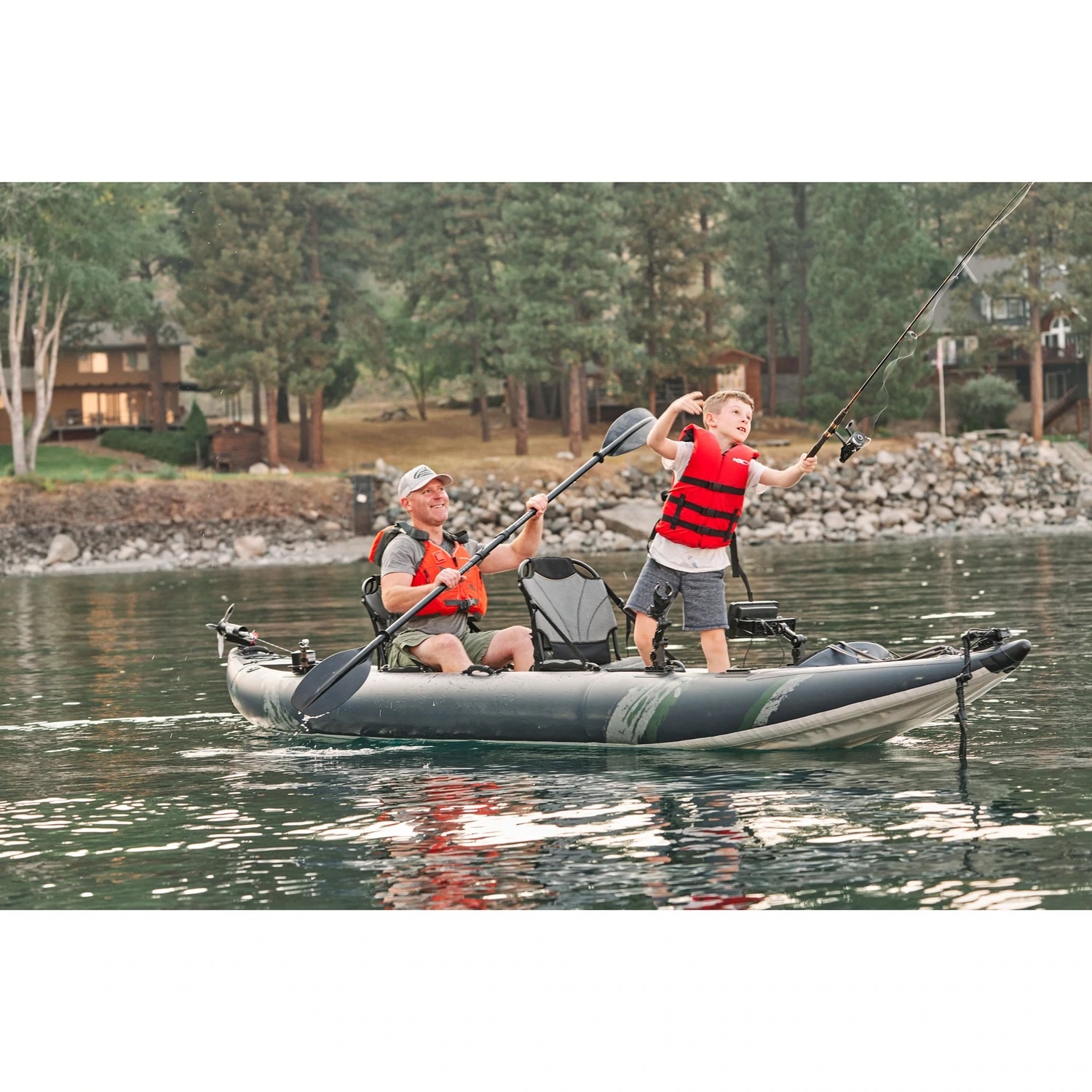 Airo Inflatable Fishing Kayak  – Fishing Kayak Seat Bewertung und Preis