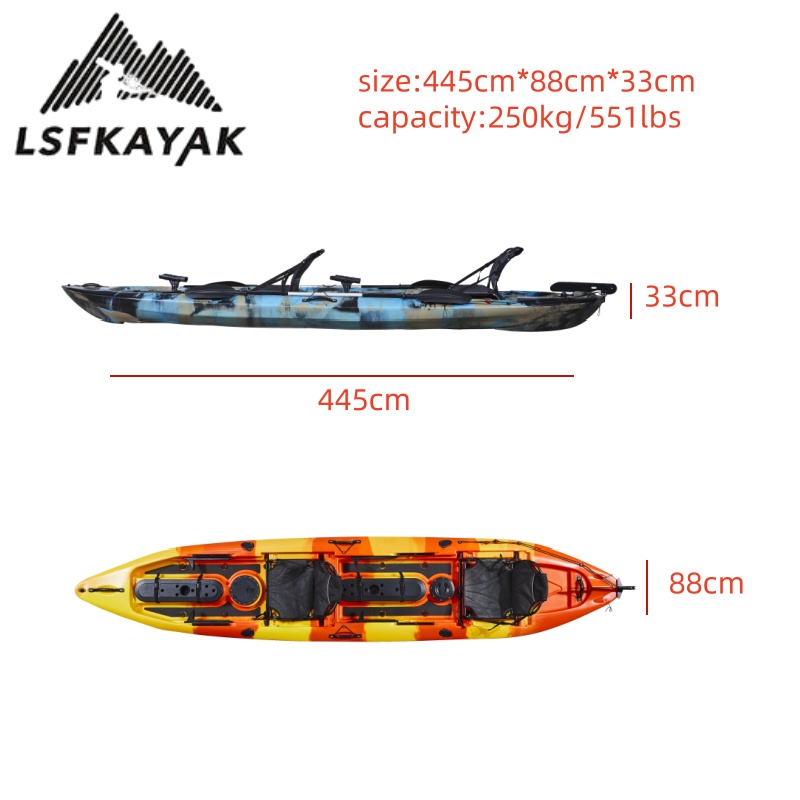2025 Factory Wholesale 2-Perso – Fishing Kayak Paddle Bewertung und Preis