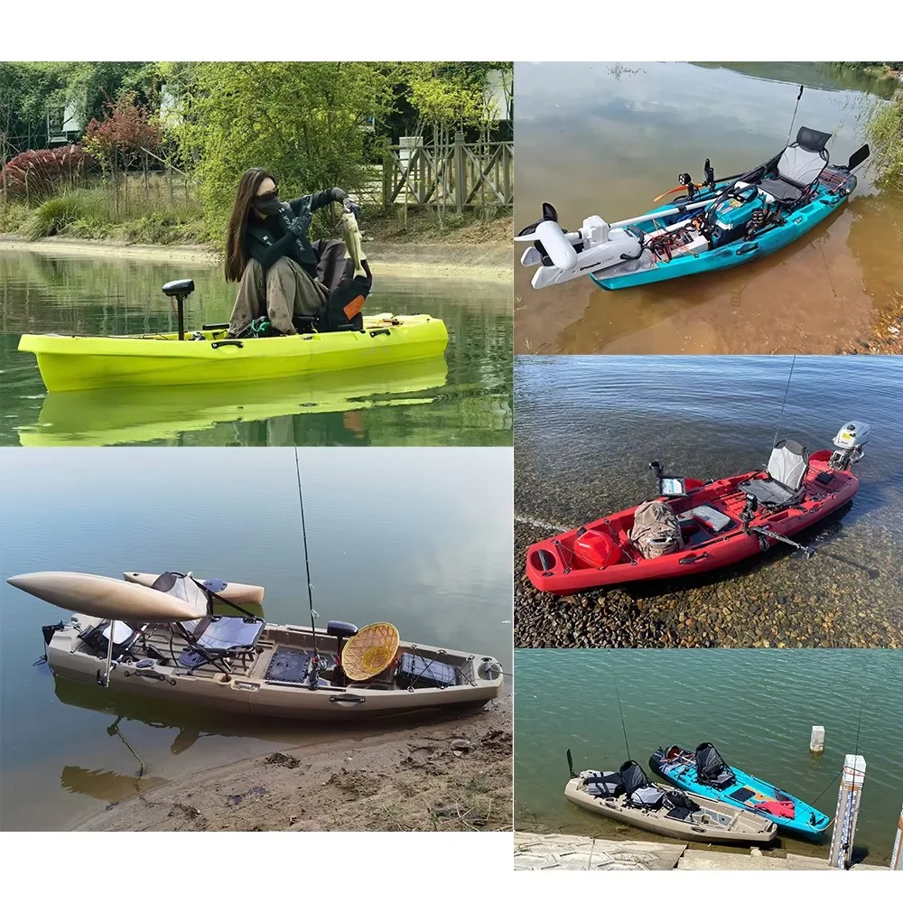 LLDPE Modular Kayak Canoe w/Pe – Fishing Kayak Pedal Drive Bewertung und Preis