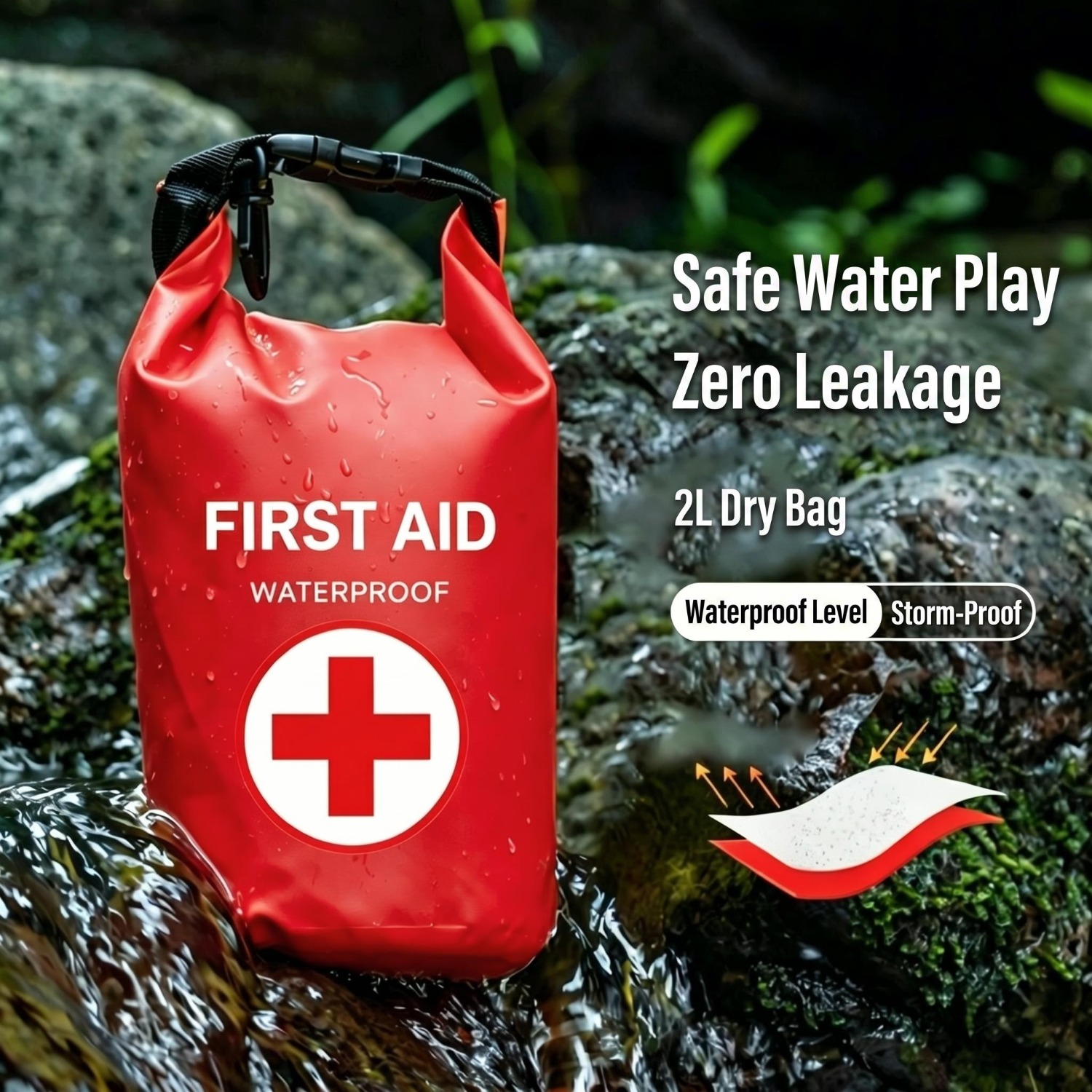2L Waterproof First Aid Bag Ro – Fishing Kayak Storage Bag Bewertung und Preis