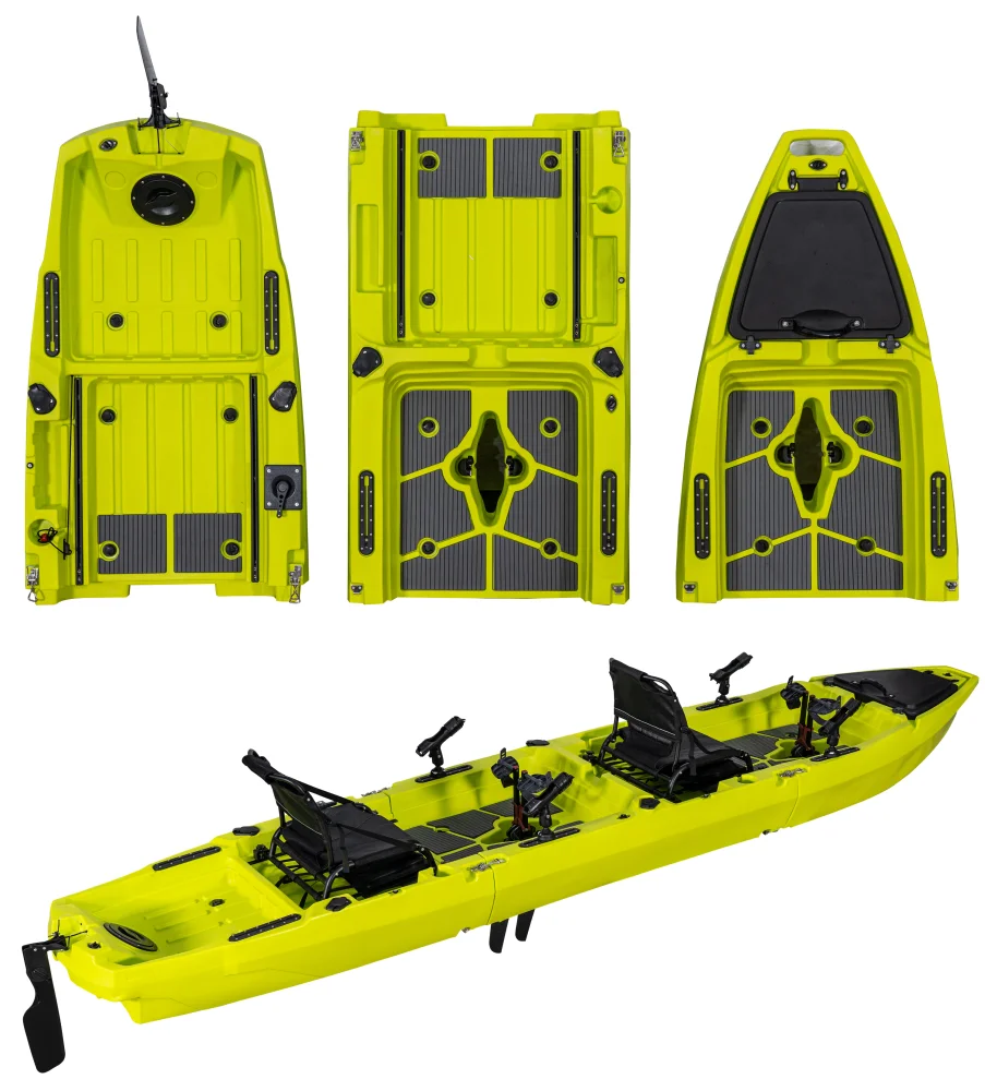 14 FT 3 Section Detachable Sol – Fishing Kayak Pedal Drive Bewertung und Preis