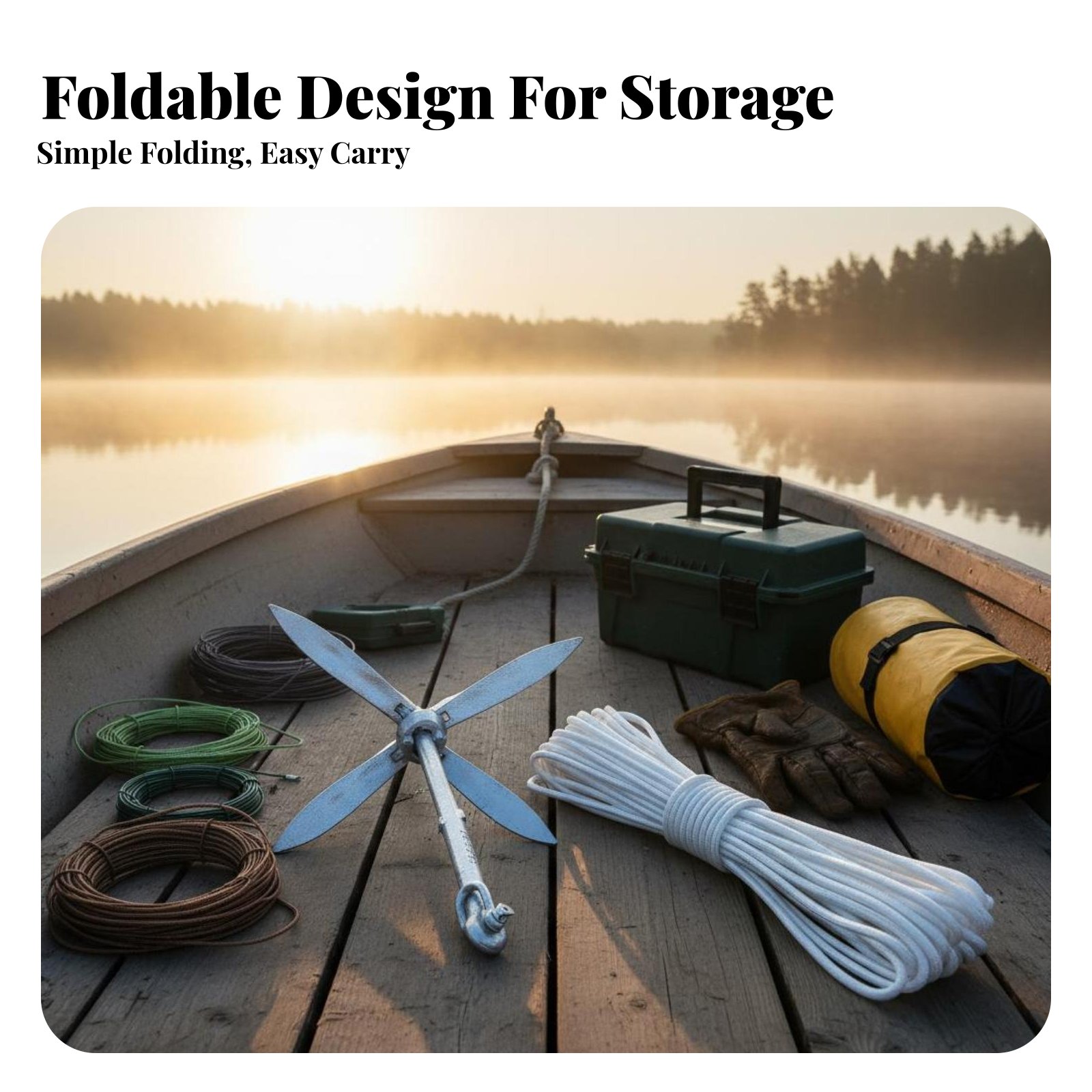 Lotus Anchor Foldable Carbon S – Fishing Kayak Anchor Bewertung und Preis