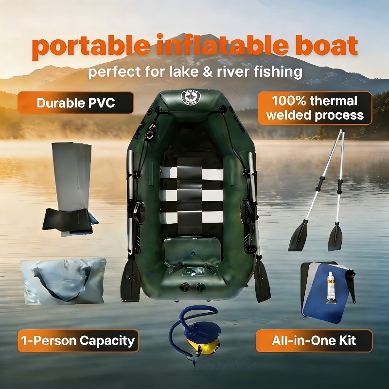 1 Person Fishing Boat Cheap In – Fishing Kayak Inflatable Bewertung und Preis