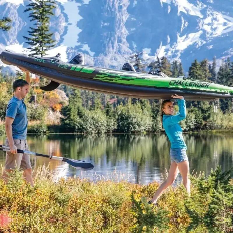 1/2 Person Kayaker Inflatable  – Fishing Kayak Inflatable Bewertung und Preis