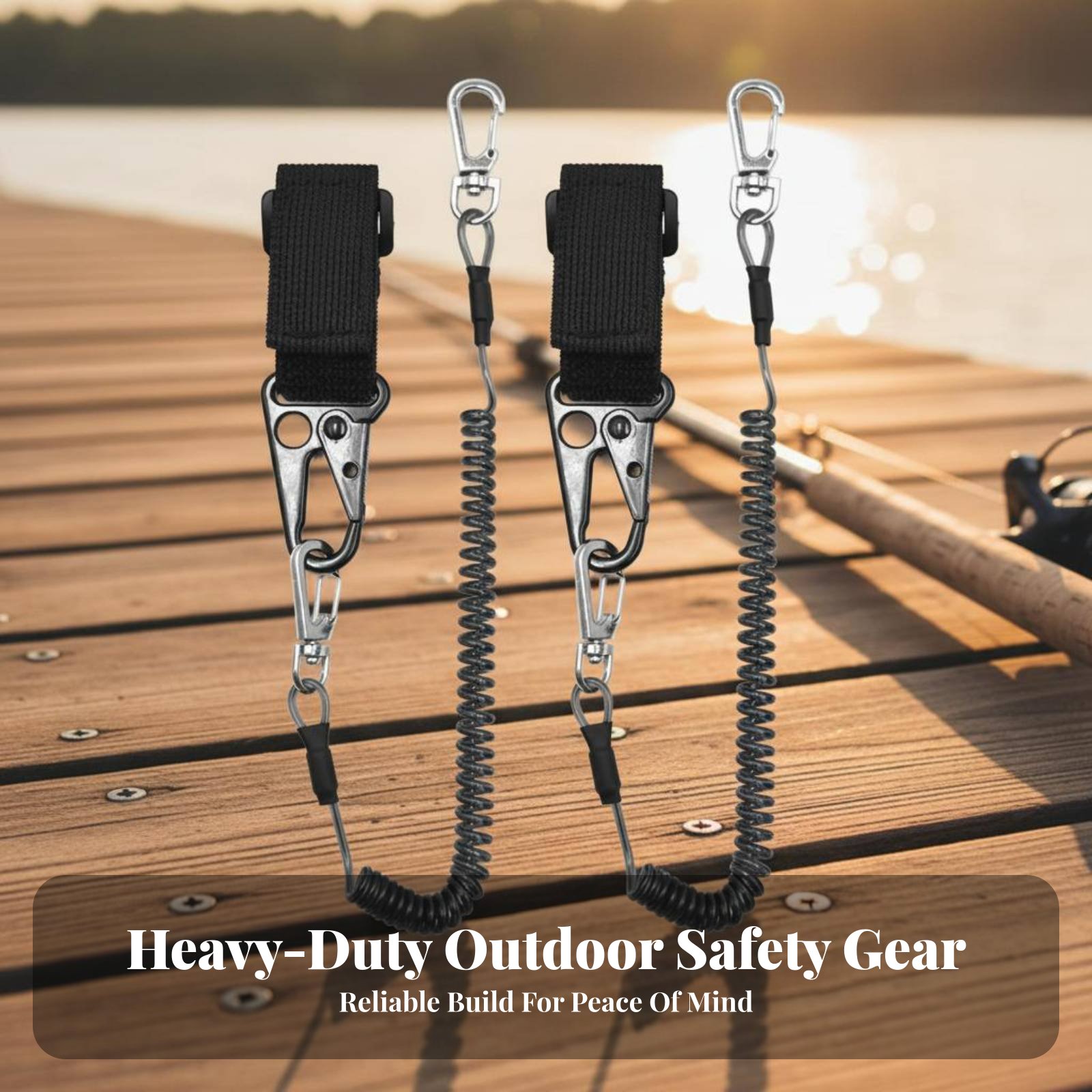 Retractable Rod Leash Adjustab – Fishing Kayak Paddle Leash Bewertung und Preis