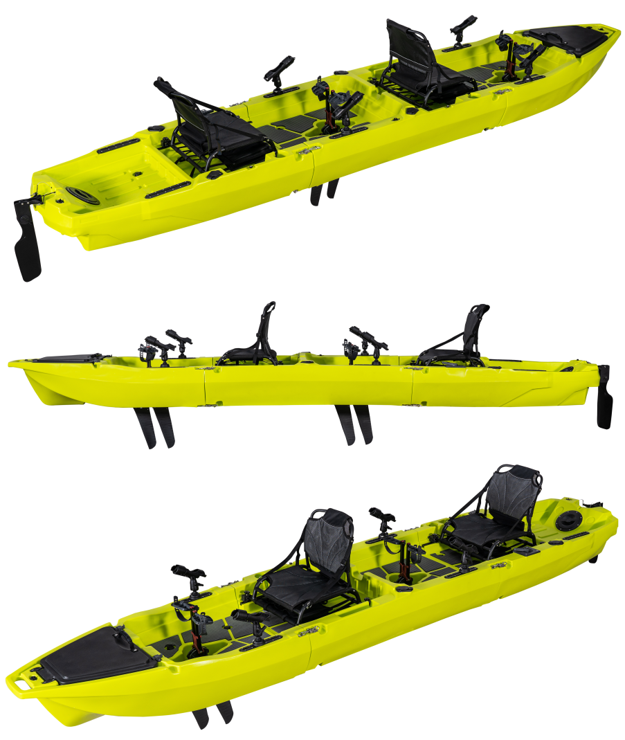 3-Section 2-person modular kay – Fishing Kayak Pedal Drive Bewertung und Preis