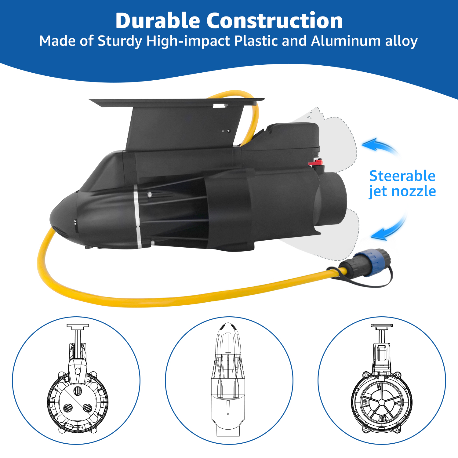 Directional Electric Trolling  – Fishing Kayak Trolling Motor Bewertung und Preis