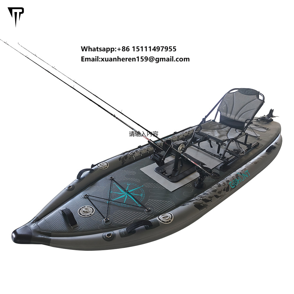 JTRDA 2024 New Inflatable Kaya – Fishing Kayak Pedal Drive Bewertung und Preis