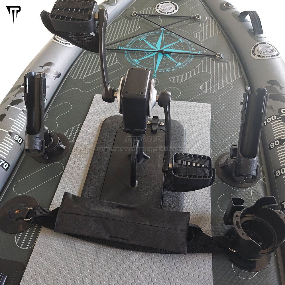 JTRDA 2024 New Inflatable Kaya – Fishing Kayak Pedal Drive Bewertung und Preis