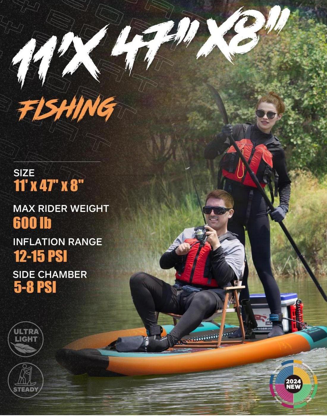 2 Person Inflatable Kayak for  – Fishing Kayak Seat Bewertung und Preis